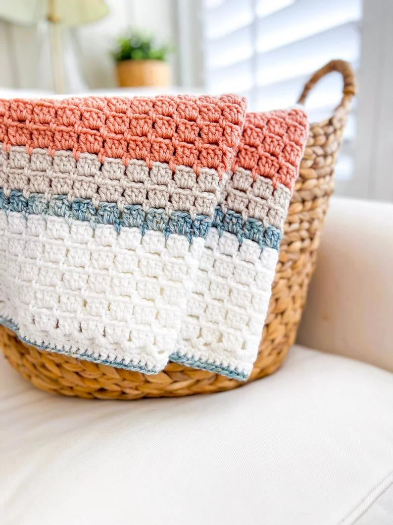 Easy Blanket Crochet Pattern