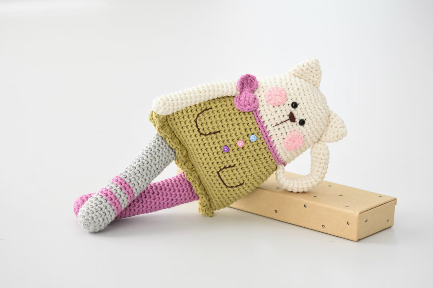 Candy Cat Crochet Pattern