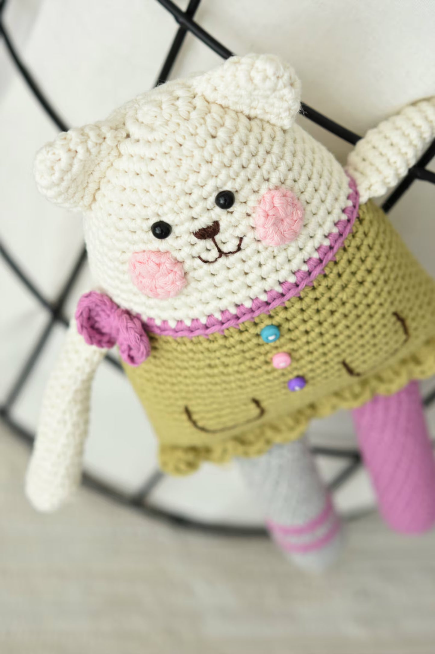 Candy Cat Crochet Pattern