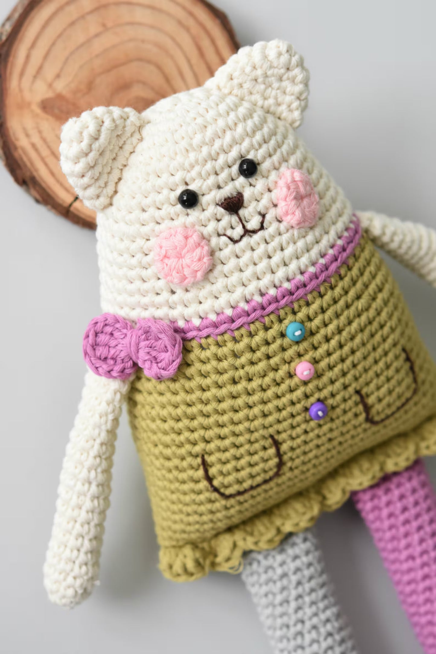 Candy Cat Crochet Pattern