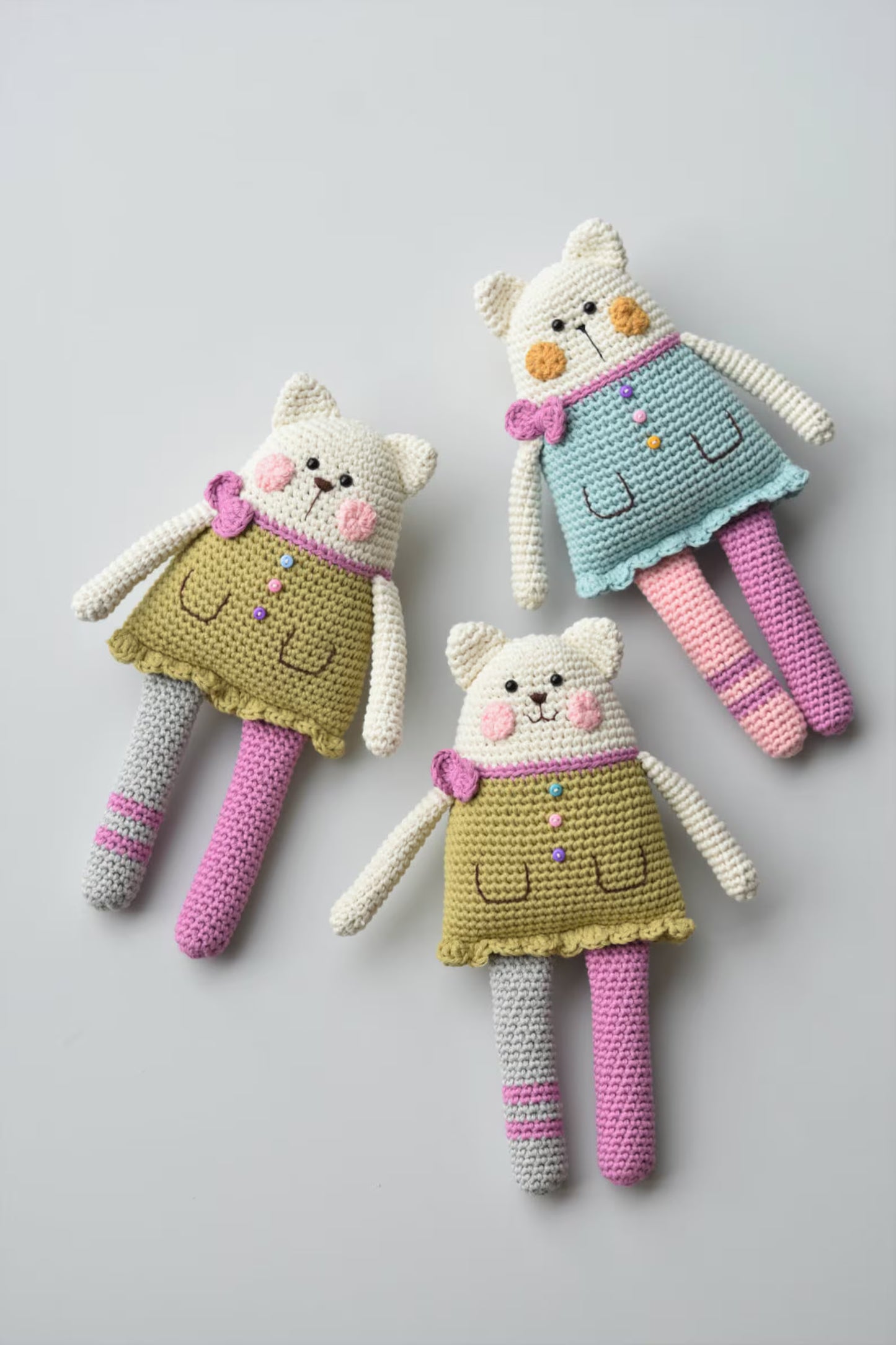 Candy Cat Crochet Pattern