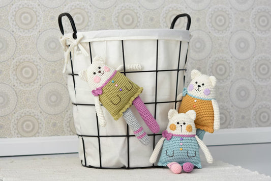 Candy Cat Crochet Pattern