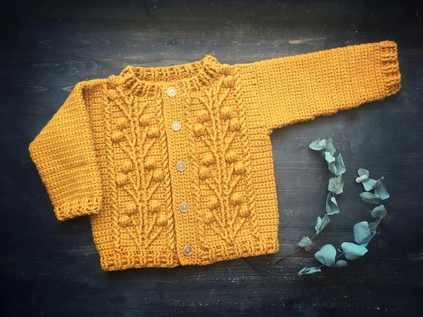 Almond Baby Set Crochet Pattern