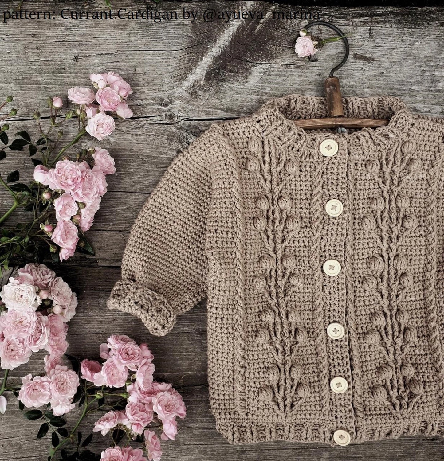 Almond Baby Set Crochet Pattern