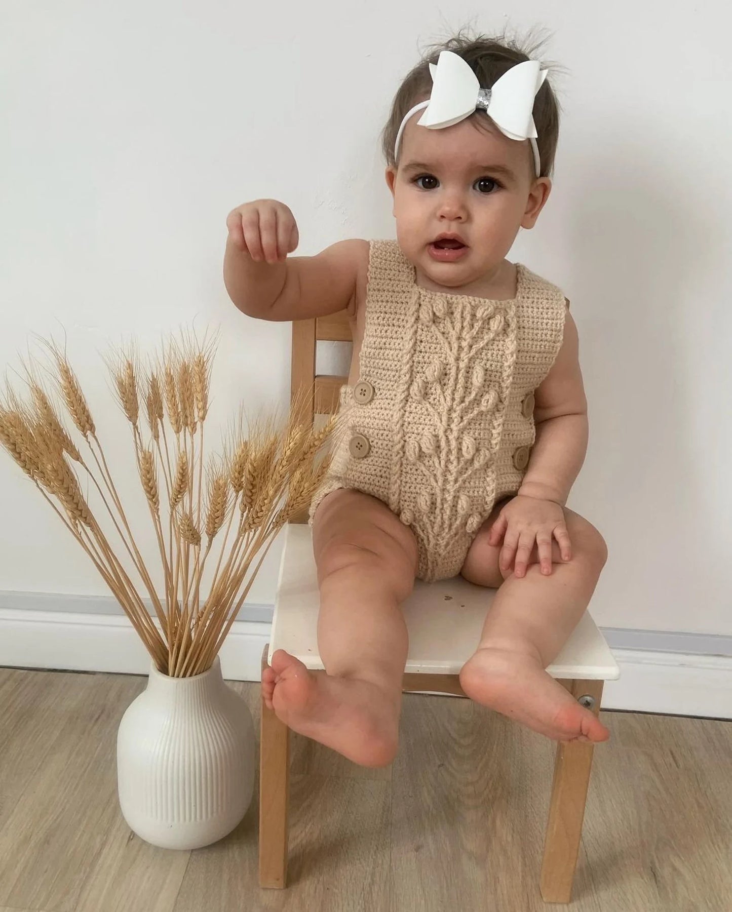 Almond Baby Set Crochet Pattern