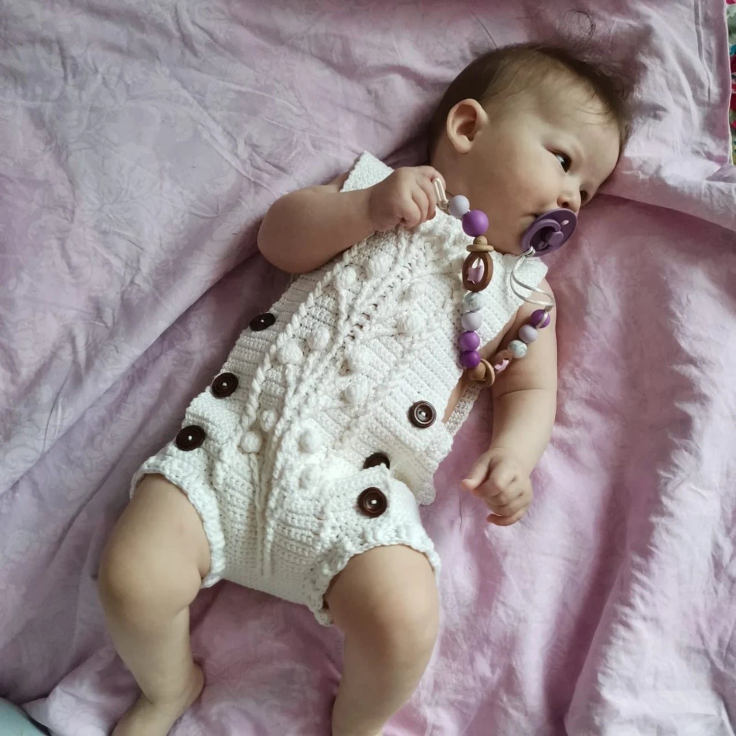 Almond Baby Set Crochet Pattern
