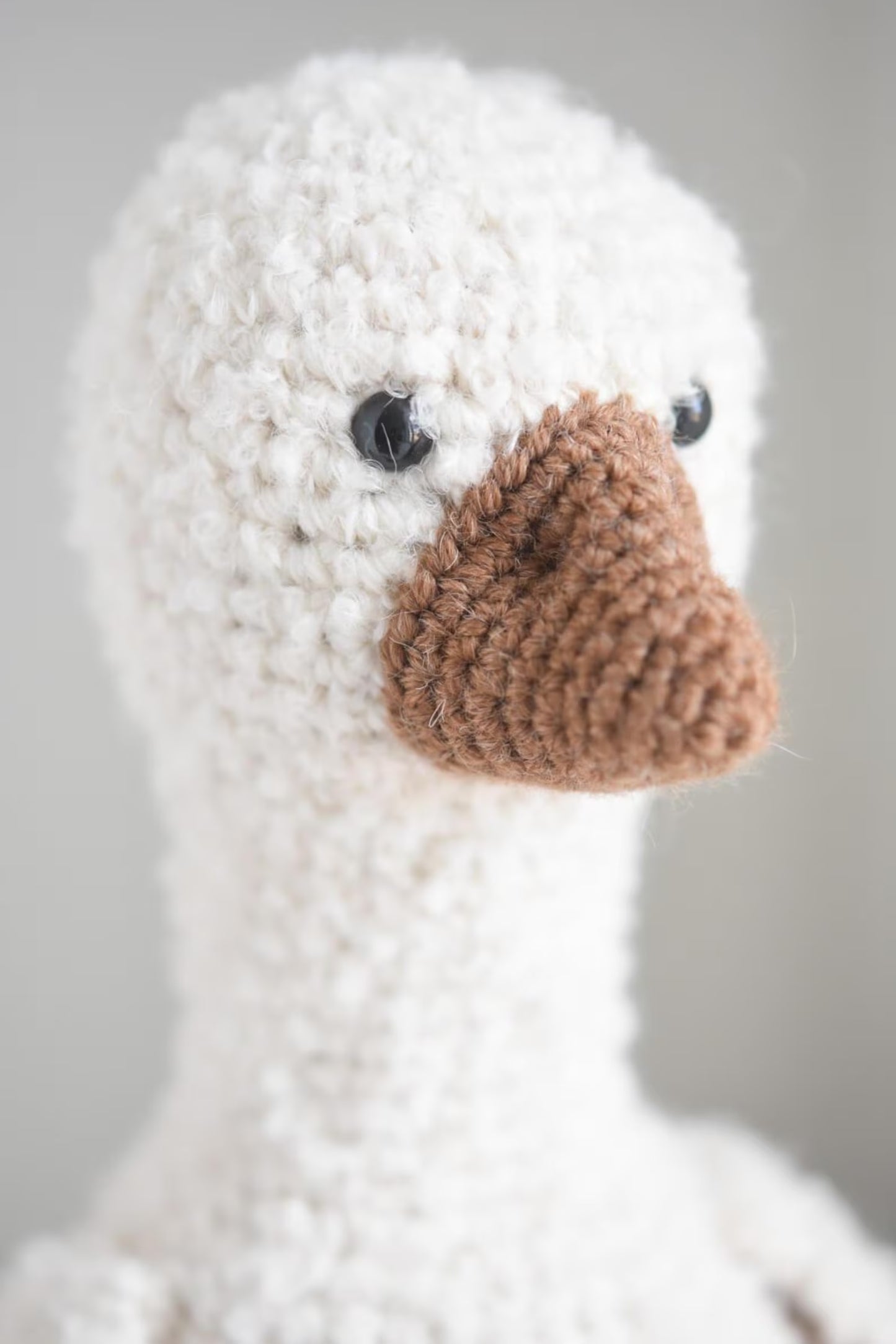 Fuzzy Goose Crochet Pattern