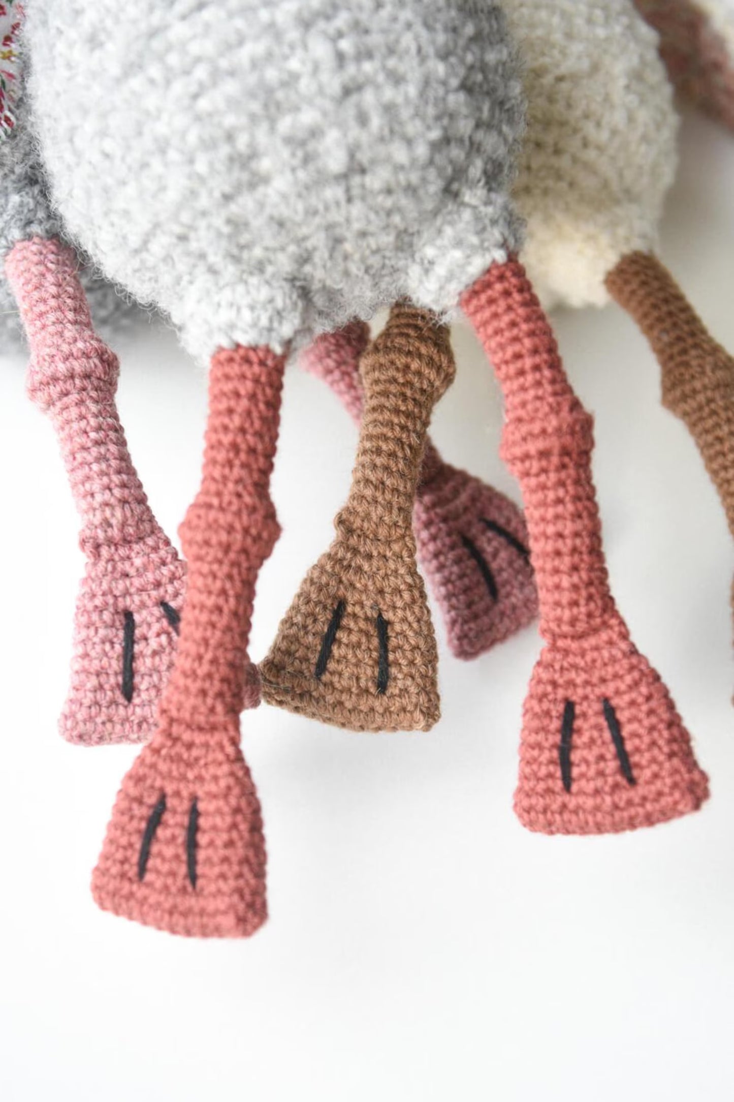 Fuzzy Goose Crochet Pattern