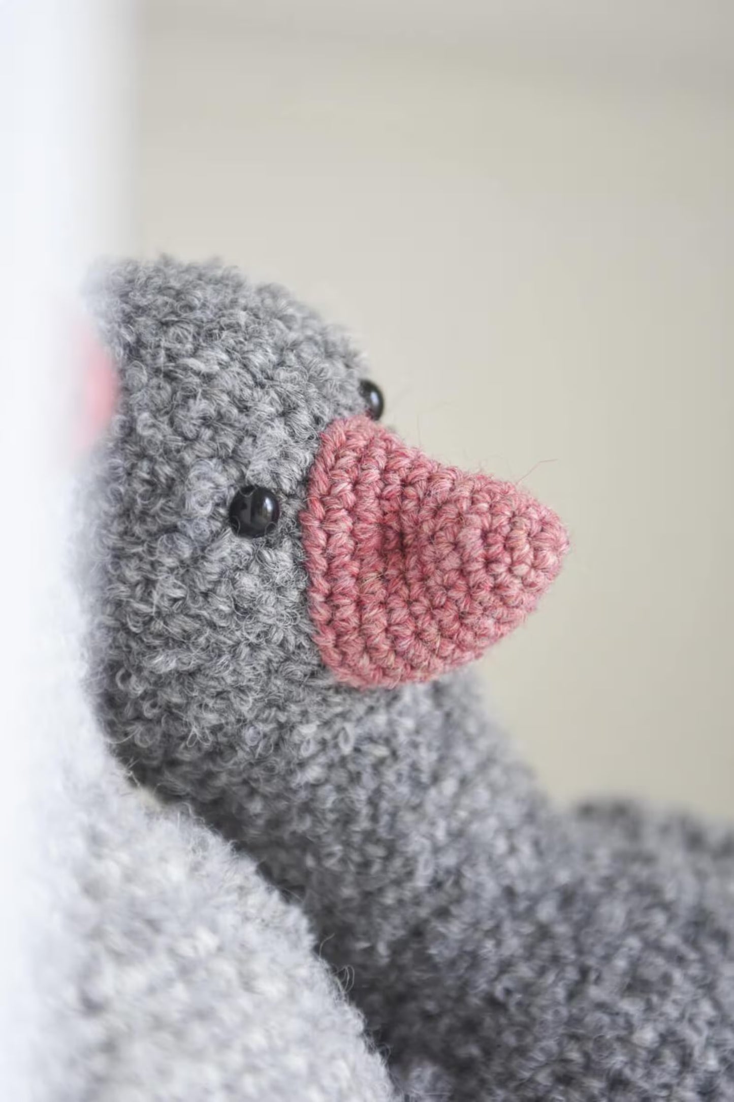 Fuzzy Goose Crochet Pattern