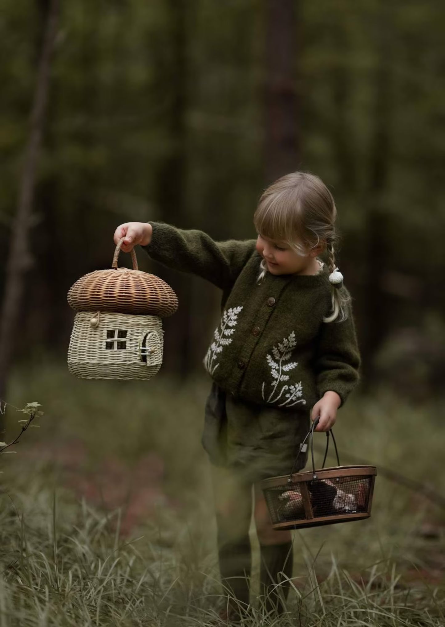 Forest Bloom Cardigan Knitting Pattern