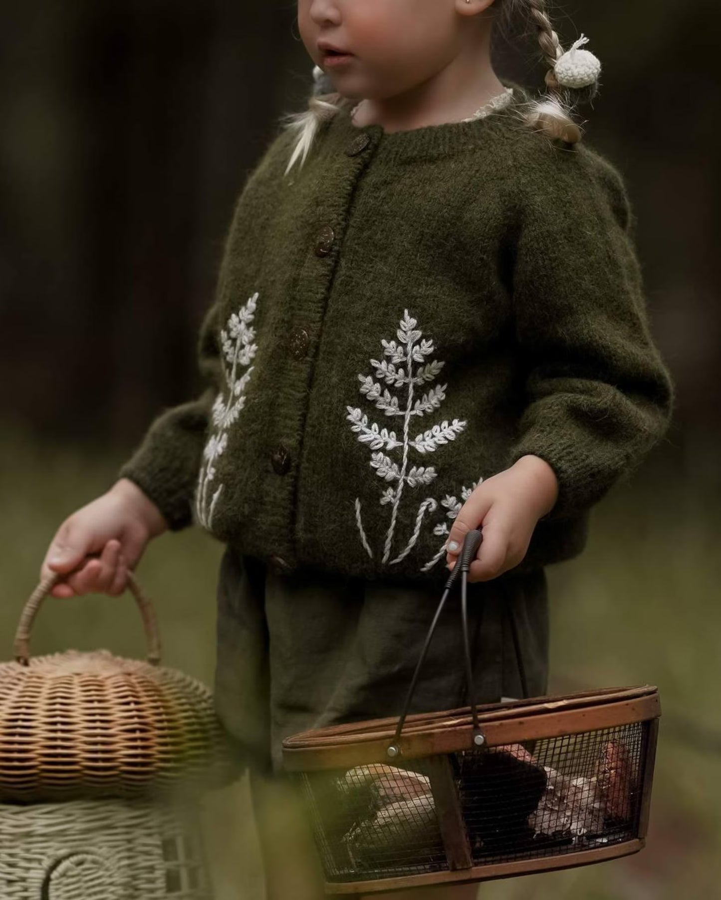 Forest Bloom Cardigan Knitting Pattern