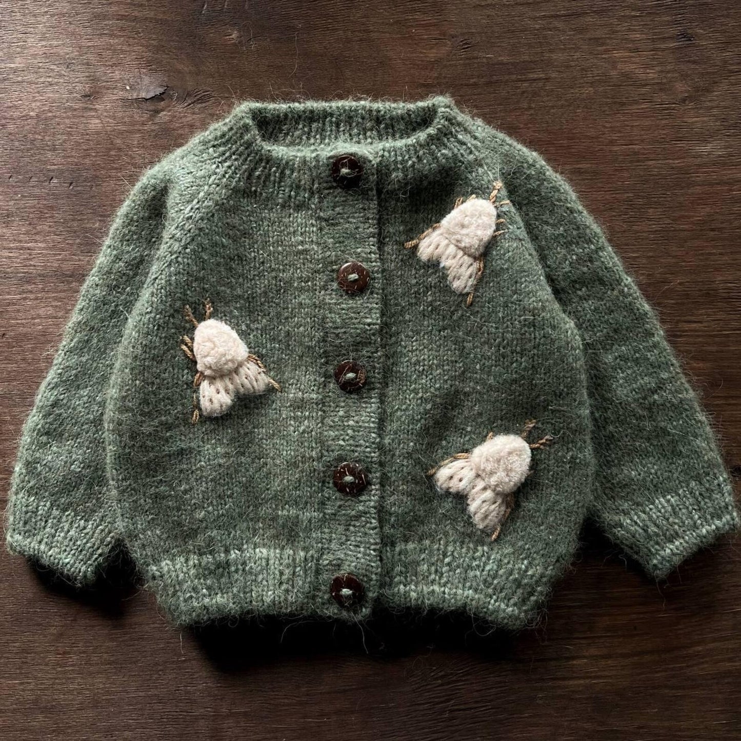 Forest Bloom Cardigan Knitting Pattern