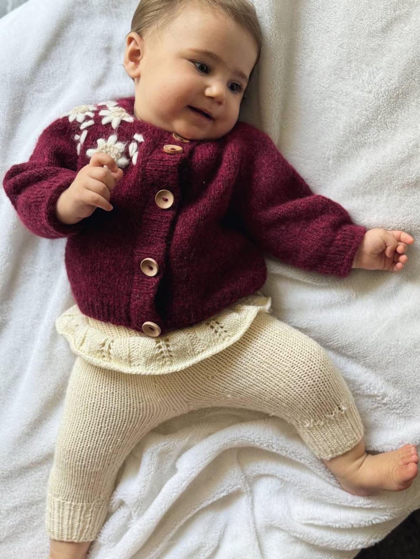 Forest Bloom Cardigan Knitting Pattern