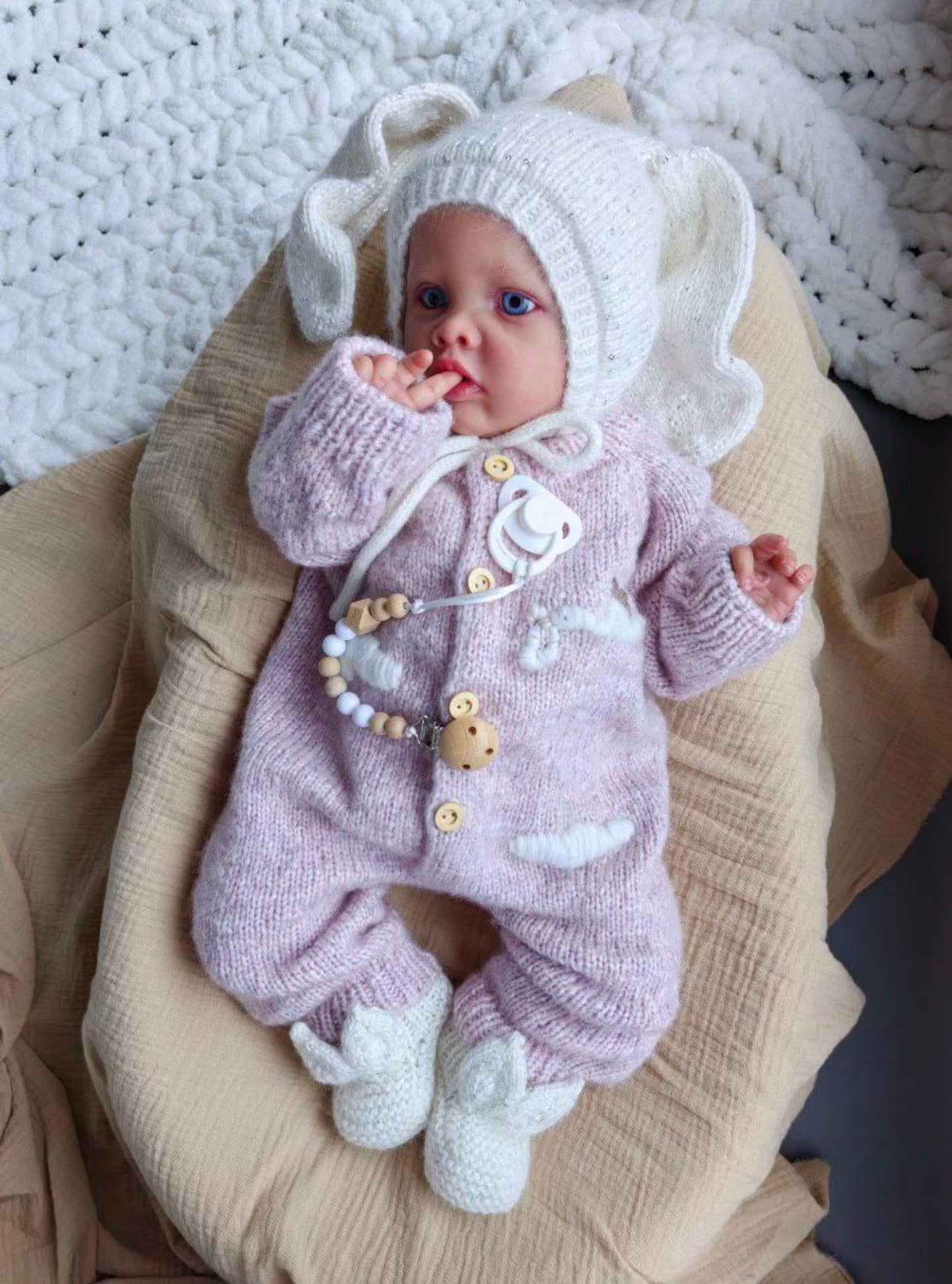 Cloudy Onesie Knitting Pattern