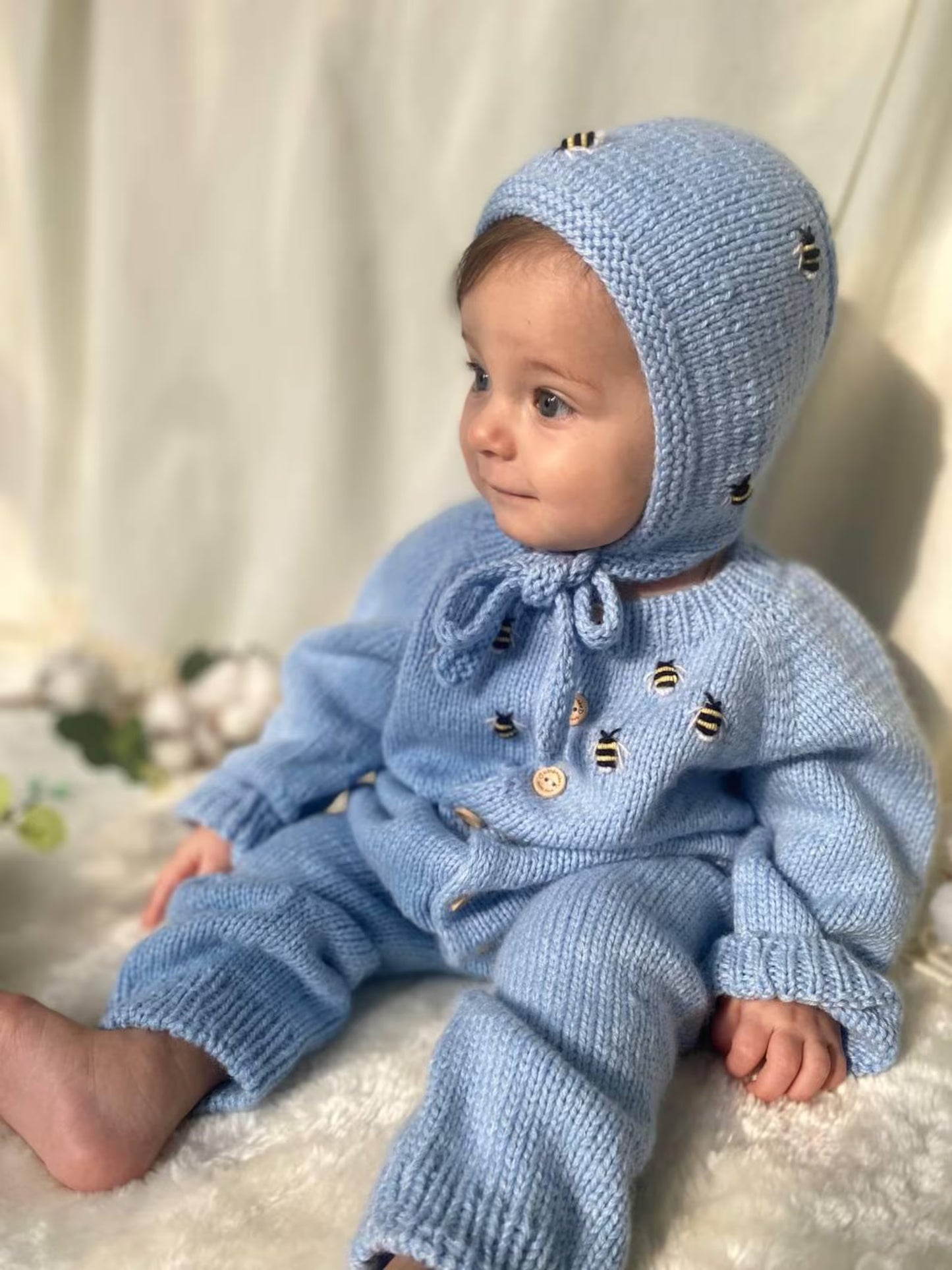 Cloudy Onesie Knitting Pattern
