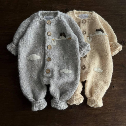 Cloudy Onesie Knitting Pattern