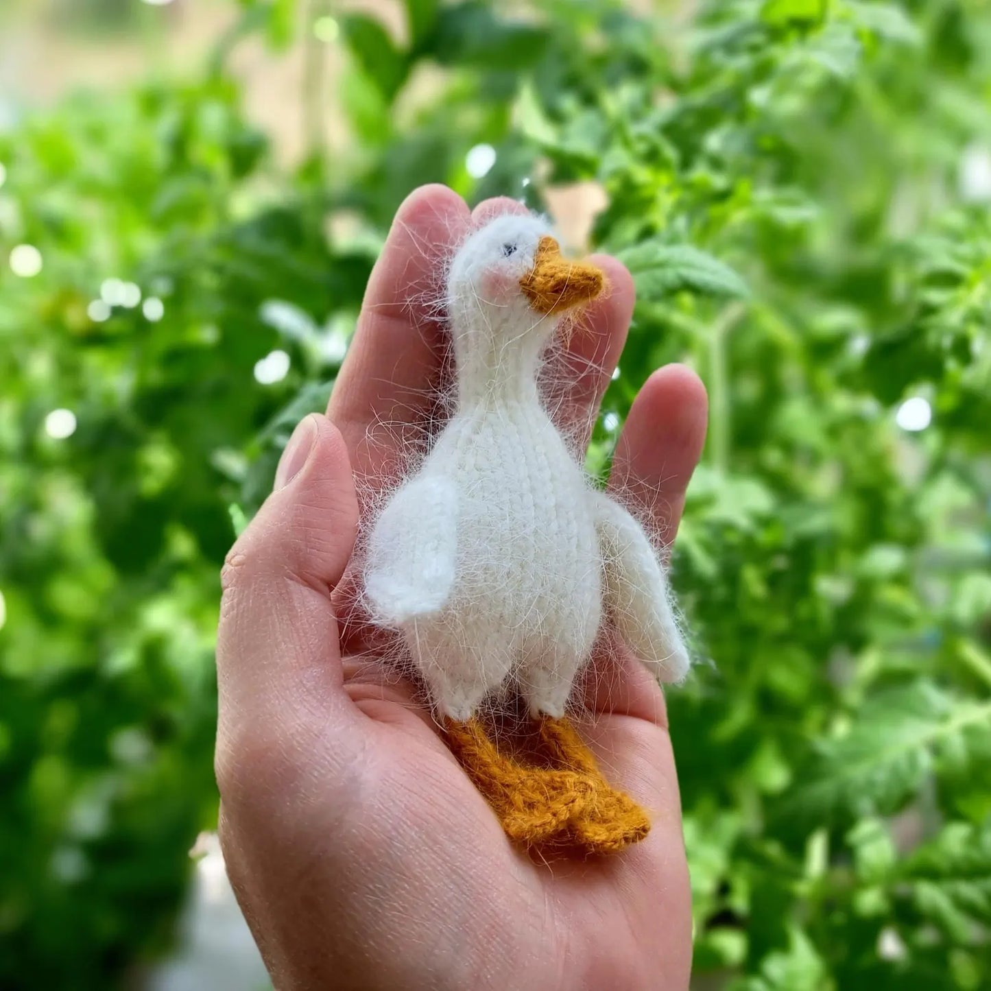 Mallow Goose Knitting Pattern