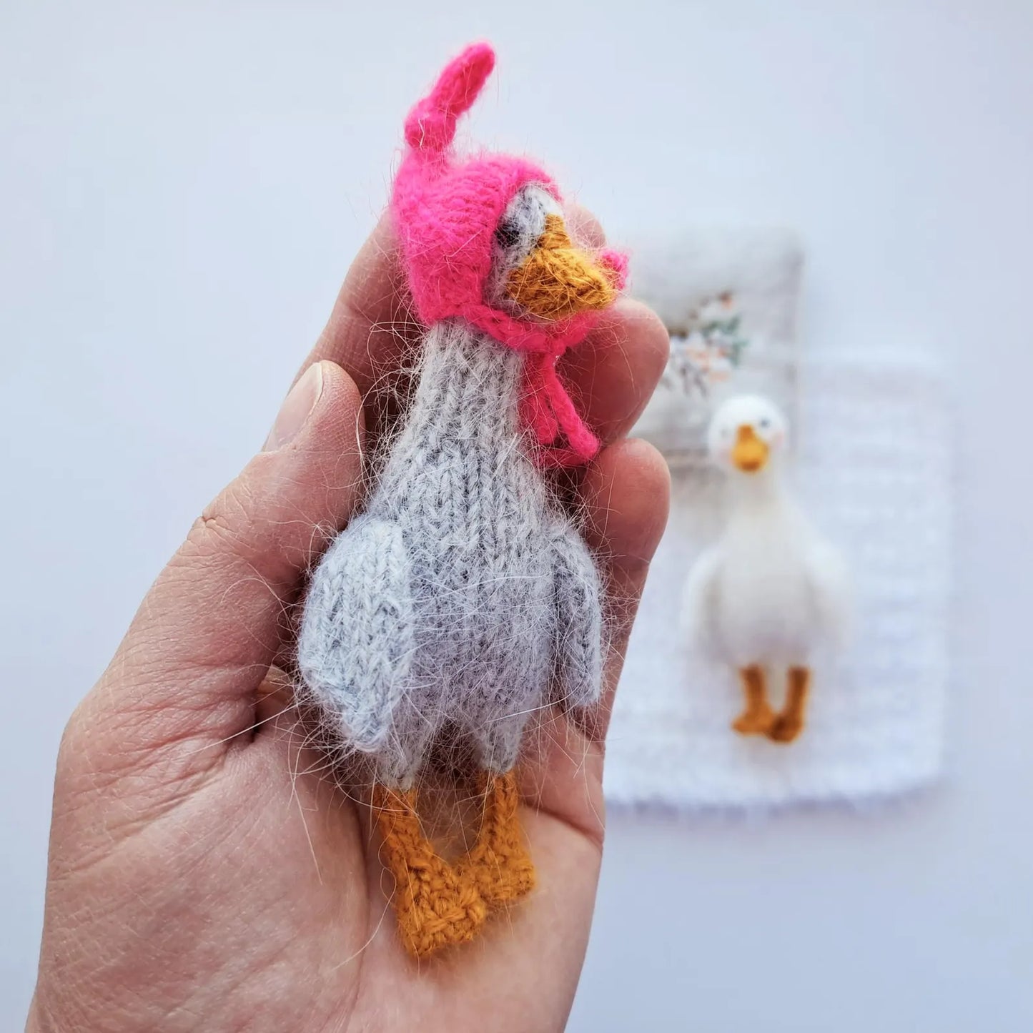 Mallow Goose Knitting Pattern