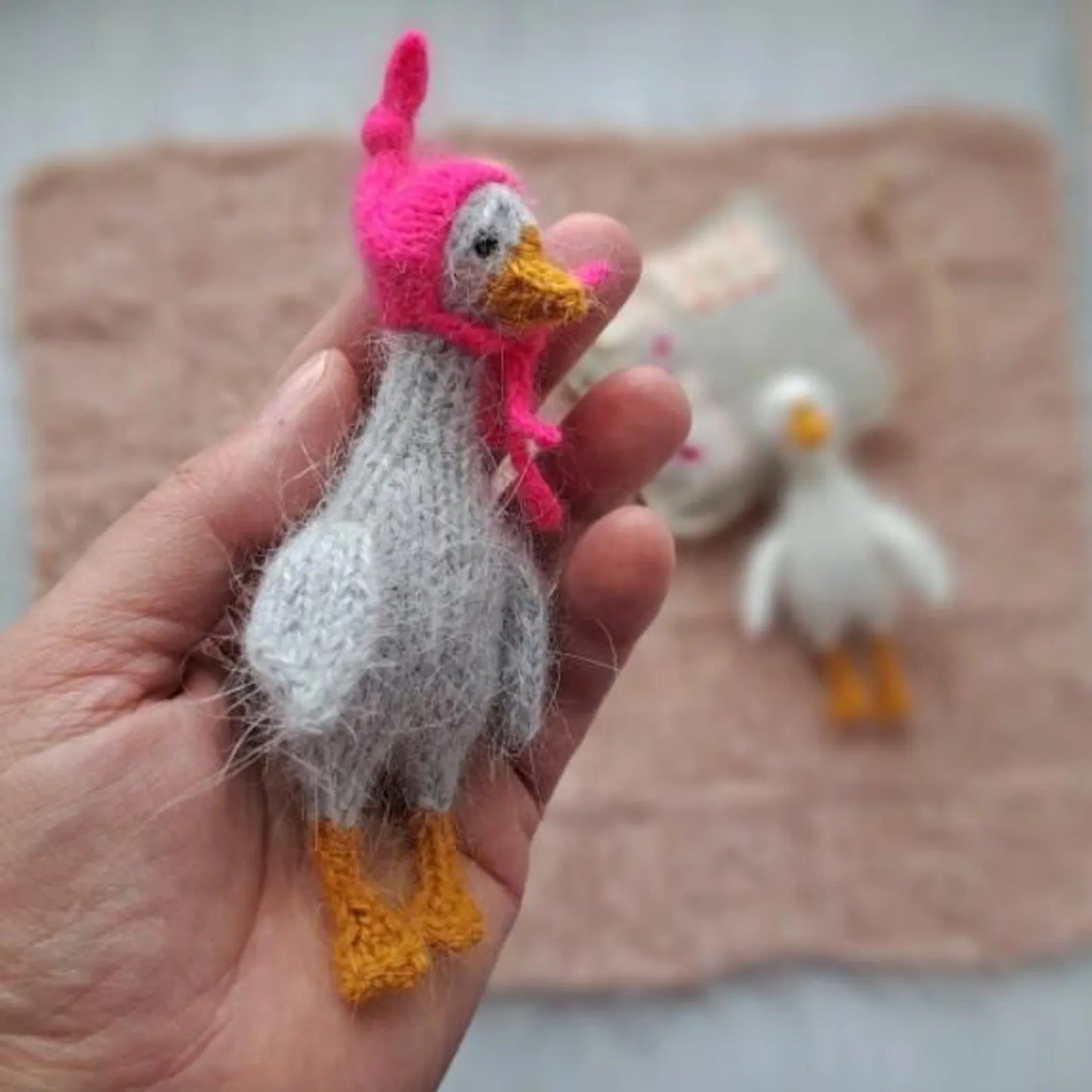 Mallow Goose Knitting Pattern