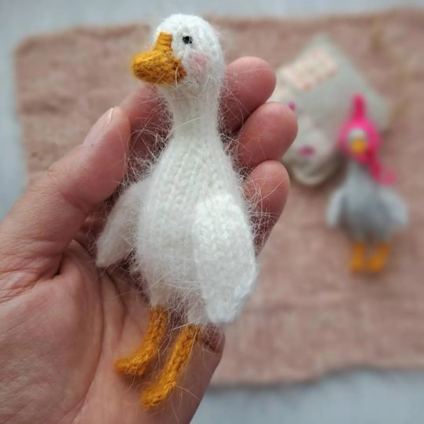 Mallow Goose Knitting Pattern