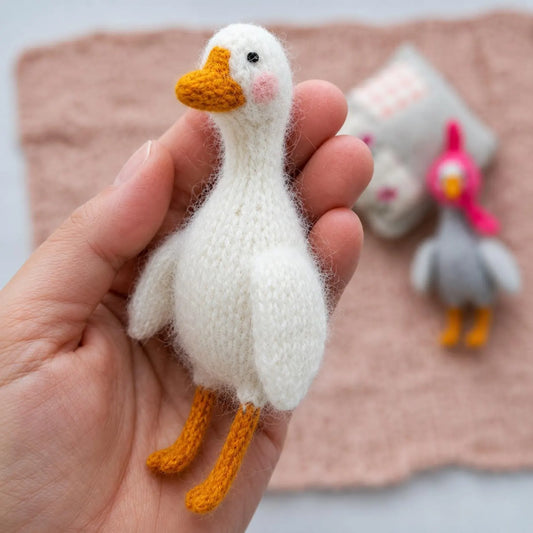 Mallow Goose Knitting Pattern