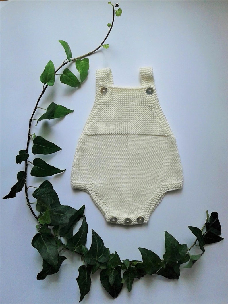 Honey Pocket Romper Knitting Pattern