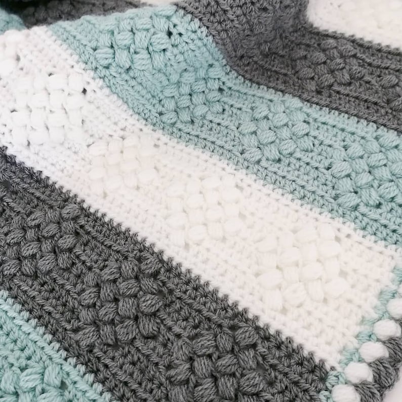 Silvermint Blanket Crochet Pattern