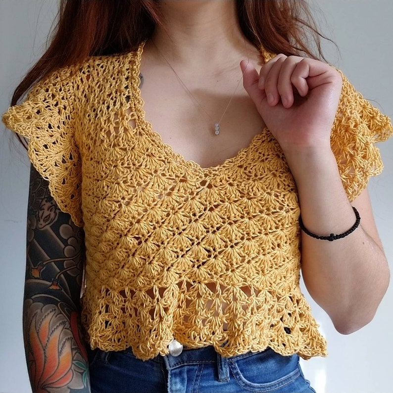 Sunbeam Top Crochet Pattern