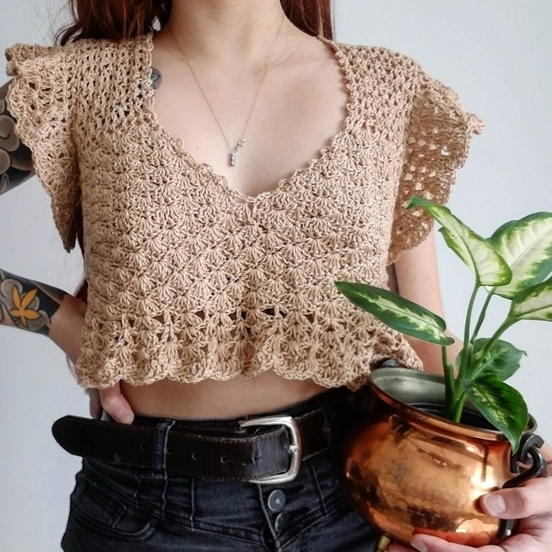 Sunbeam Top Crochet Pattern