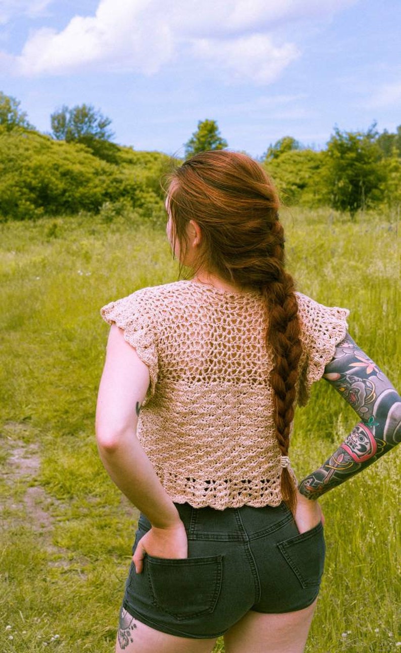 Sunbeam Top Crochet Pattern