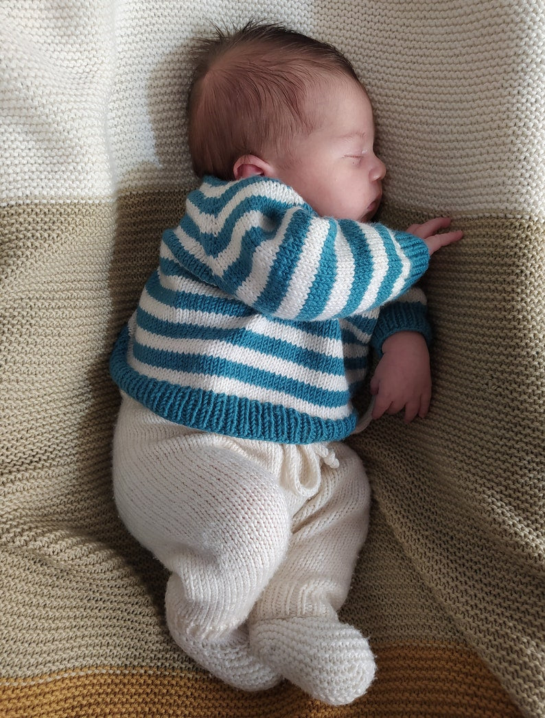 Chestnut Baby Set Knitting Pattern