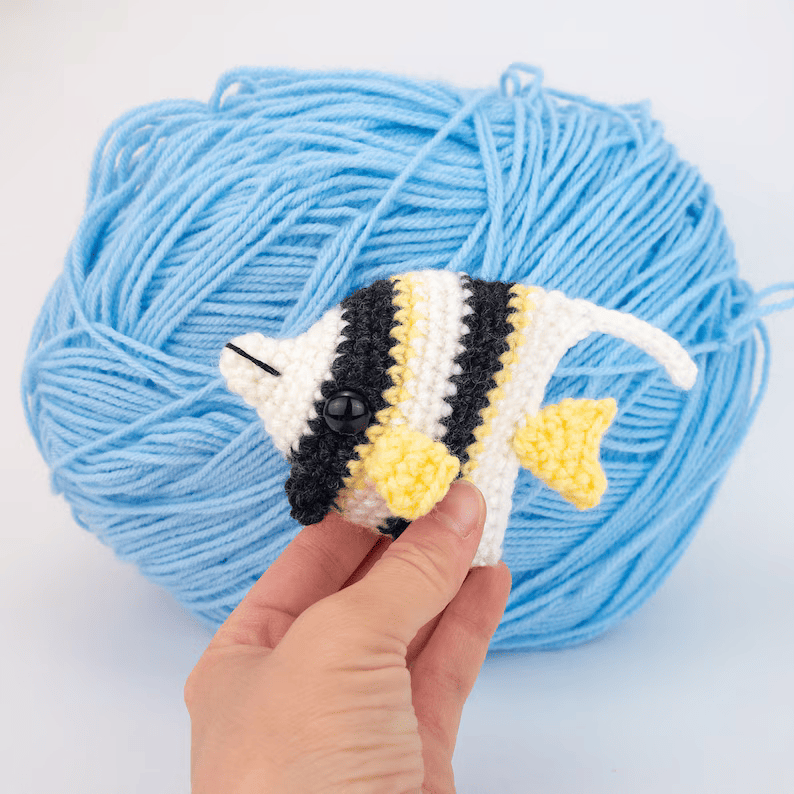 Mega Ray and 7 Sea Friends Crochet Pattern