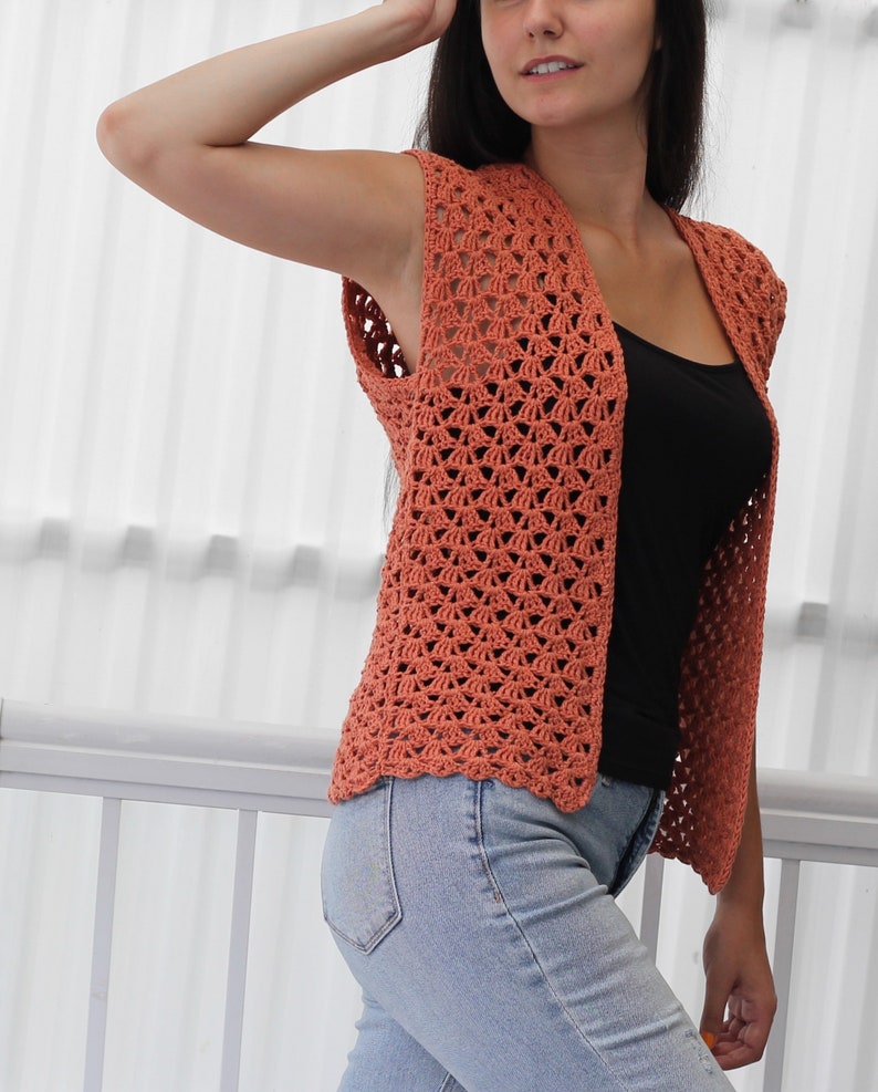 Sienna Cardigan Crochet Pattern