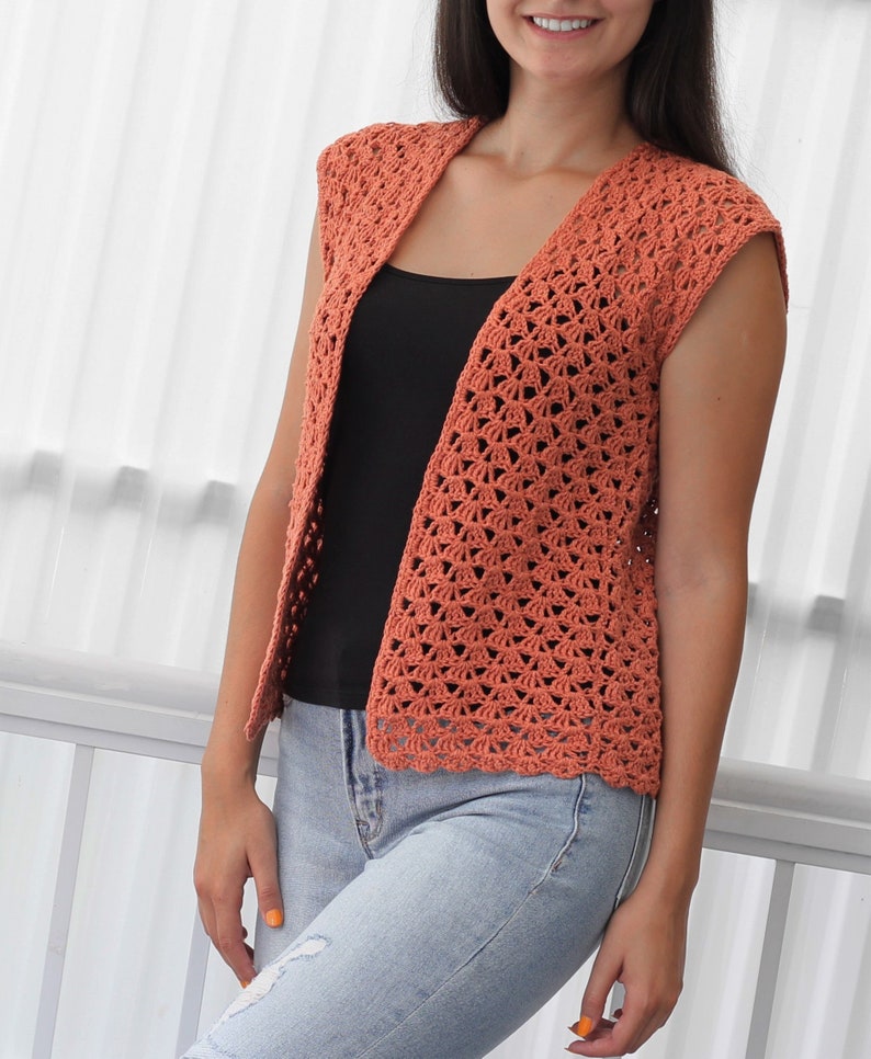 Sienna Cardigan Crochet Pattern