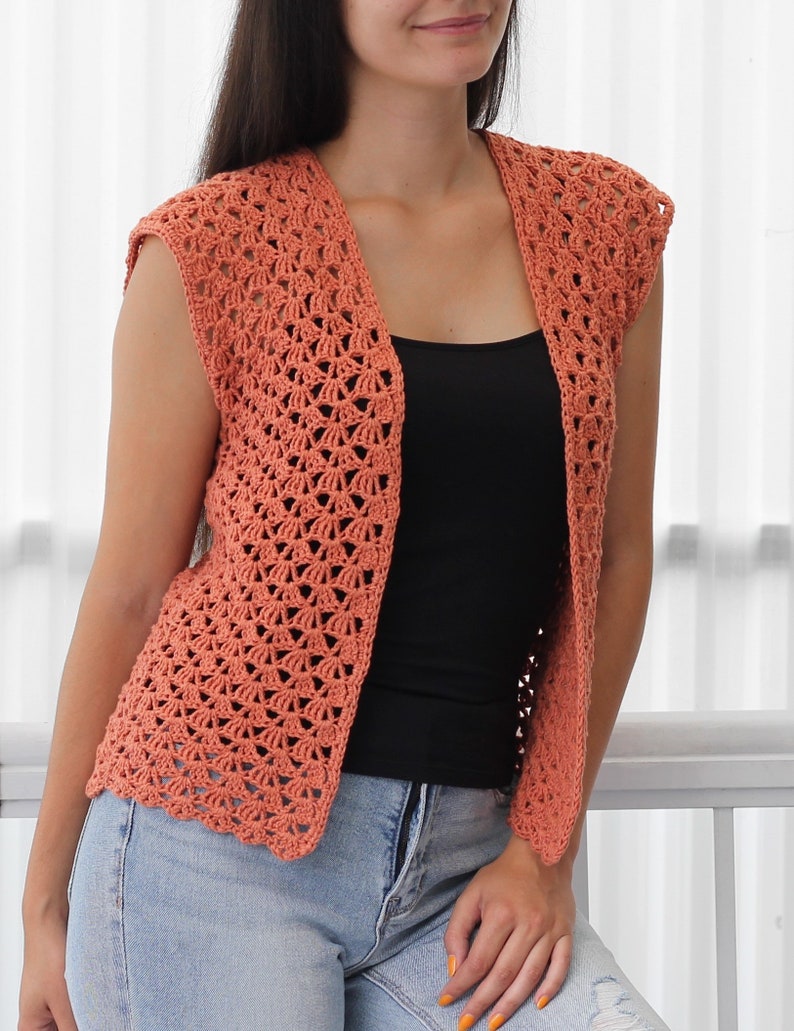 Sienna Cardigan Crochet Pattern