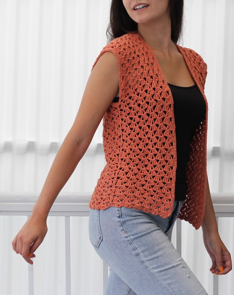 Sienna Cardigan Crochet Pattern