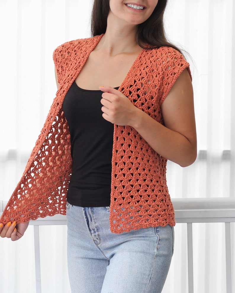 Sienna Cardigan Crochet Pattern