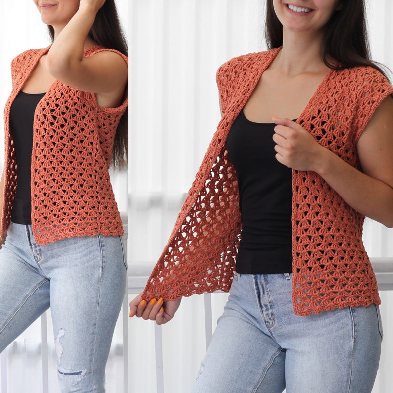 Sienna Cardigan Crochet Pattern