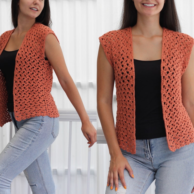Sienna Cardigan Crochet Pattern