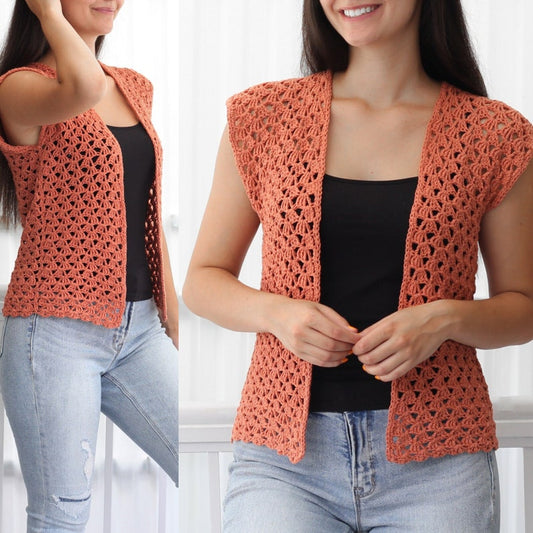 Sienna Cardigan Crochet Pattern