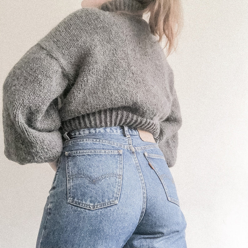 Almond Sweater Knitting Pattern