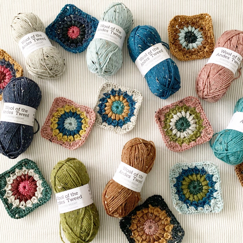 Flora Blanket Crochet Pattern