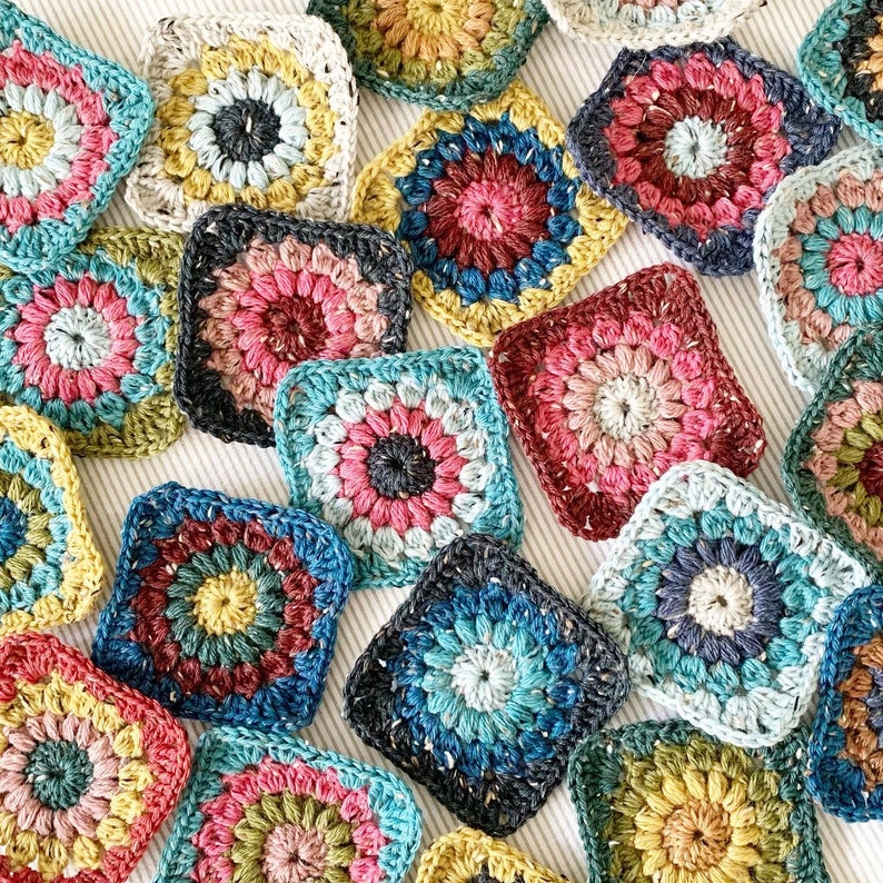 Flora Blanket Crochet Pattern