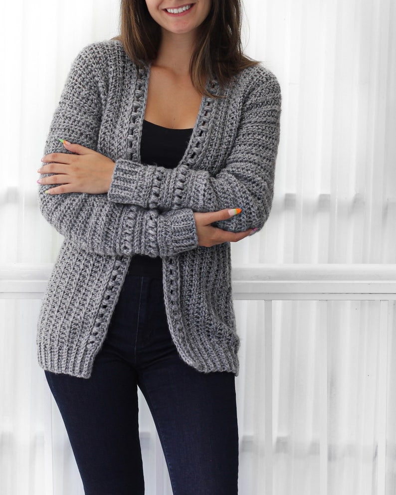 Silverstone Cardigan Crochet Pattern