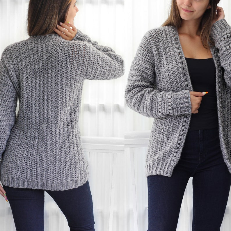 Silverstone Cardigan Crochet Pattern