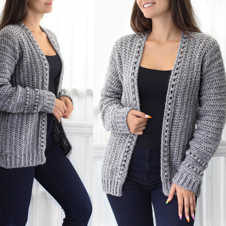 Silverstone Cardigan Crochet Pattern