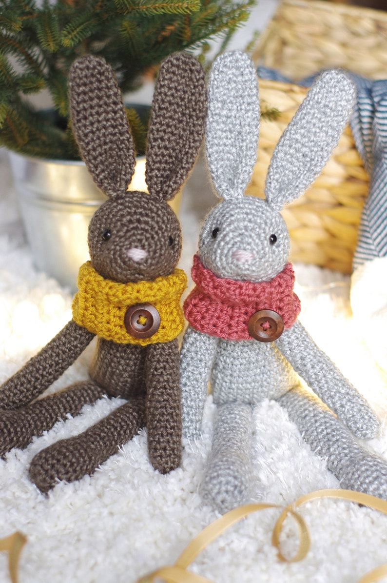 Woodland Bunny Crochet Pattern