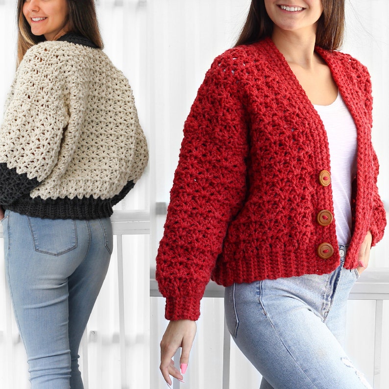 Ashwood Cardigan Crochet Pattern