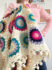 Granny Square Blanket Crochet Pattern