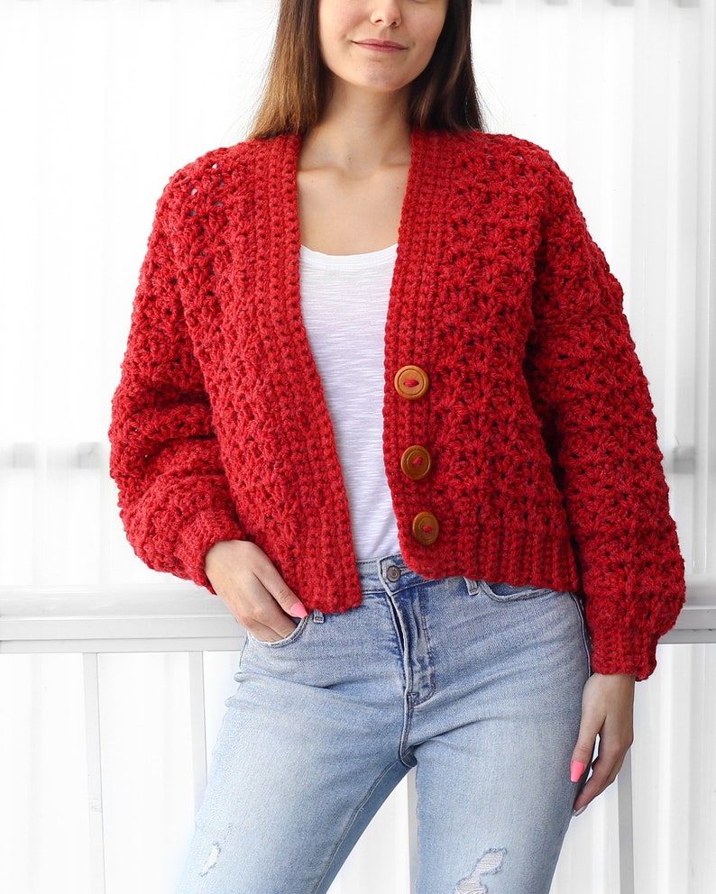 Ashwood Cardigan Crochet Pattern